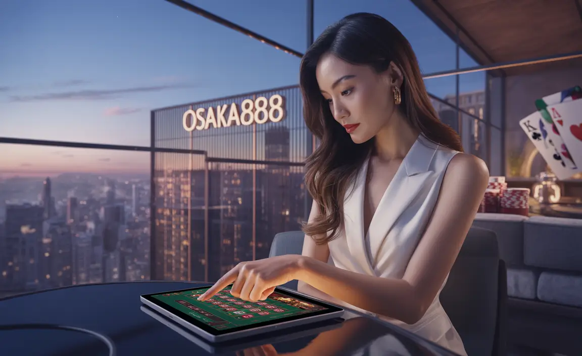 Osaka888 คาสิโนออนไลน์อันดับ 1 ศูนย์รวมเกมพนันครบครัน สล็อต บาคาร่า แทงบอล หวย